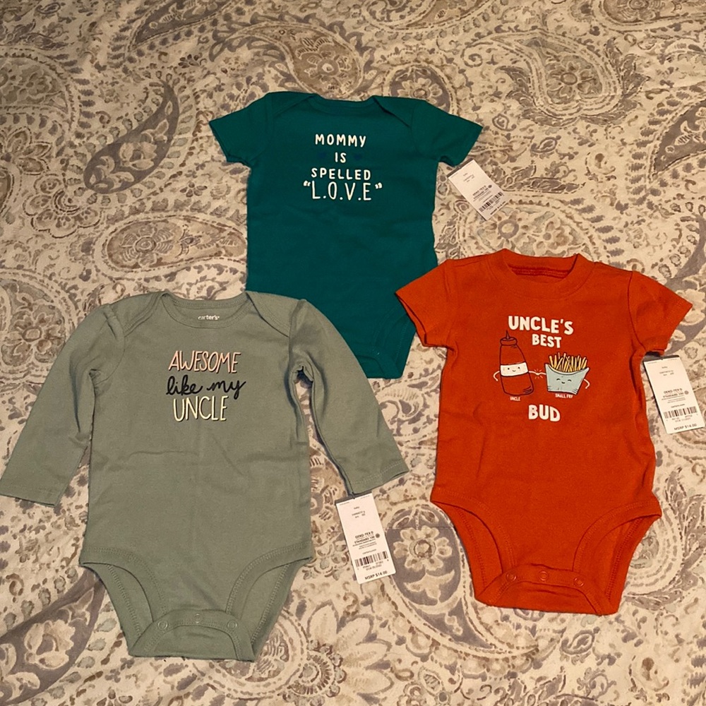 NWT 3 piece Carters bundle